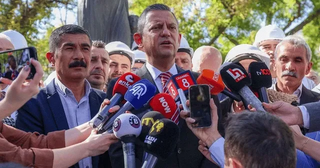 Özgür Özel'den, Tuncer Bakırhan için başlatılan soruşturmaya açıklama