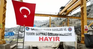Çayırhan Termik Santrali işçilerinin yeraltındaki eylemi 10'uncu günde sona erdi