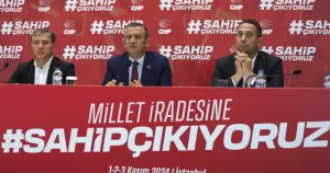 CHP’nin “Millet İradesine Sahip Çıkıyoruz” kampı başladı