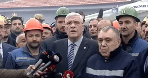 Dervişoğlu, Ankara'da eylem yapan maden işçilerini ziyaret etti