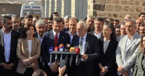 Ekrem İmamoğlu, Ahmet Türk’ü ziyaret etti