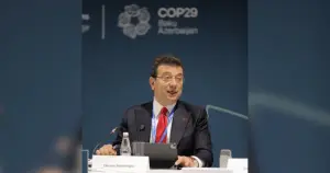 Ekrem İmamoğlu, COP 29 Zirvesi’nde konuştu