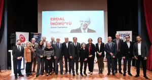 Erdal İnönü, TÜSES tarafından düzenlenen törenle anıldı