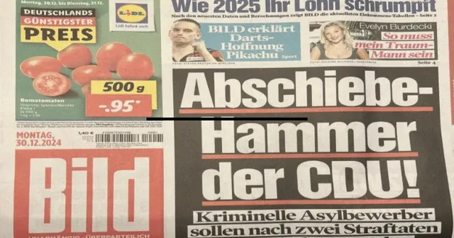 Almanya’daki CDU/CSU ittifakı, "iktidara gelirlerse suç işleyen sığınmacıları sınır dışı edeceklerini" belirtti