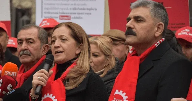 DİSK Genel Başkanı Arzu Çerkezoğlu, Cumhurbaşkanı Erdoğan'a seslendi: "Vergi dilimini yüzde 50 arttırma yetkinizi kullanın"