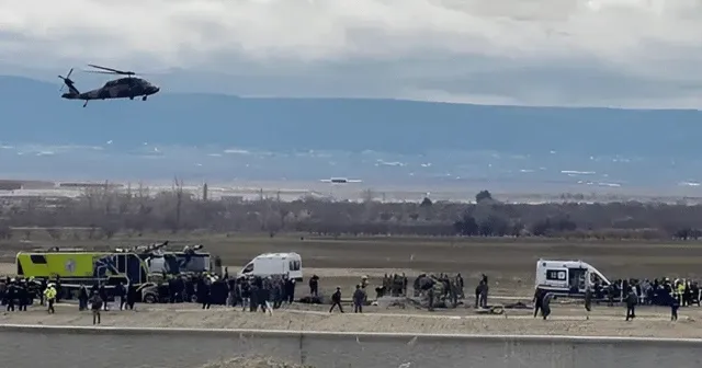 Isparta’da askeri helikopter düştü: 6 şehit