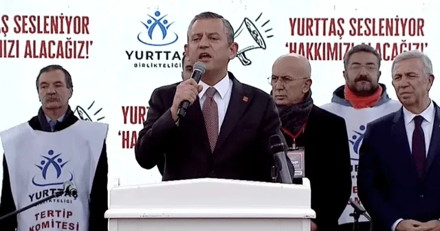 Özgür Özel’den Erdoğan’a: "Meydanlar 'istifa' diye sesleniyorsa, sandıktan kaçamazsın"