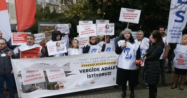 Sağlık emekçileri: "Sağlık çalışanlarının vergisini ne zaman yüzde 15’e sabitleyeceksiniz?"