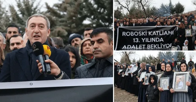 Tuncer Bakırhan Roboski Anması'nda konuştu