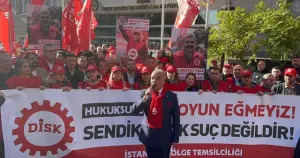 DİSK, Remzi Çalışkan ve Kemal Göksoy'un tutuklanmasına tepki gösterdi