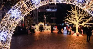 Nişantaşı yılbaşı etkinlikleri için ışıl ışıl