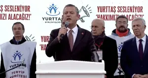 Özgür Özel’den Erdoğan’a: "Meydanlar 'istifa' diye sesleniyorsa, sandıktan kaçamazsın"