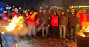 Resmi gazete kararıyla yasakalanan metal işçilerinin grevi devam ediyor