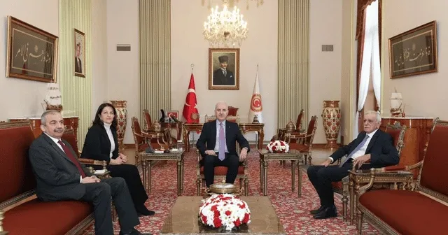 DEM Parti, Numan Kurtulmuş görüşmesi sona erdi: "Olumlu geçti, umutluyuz"