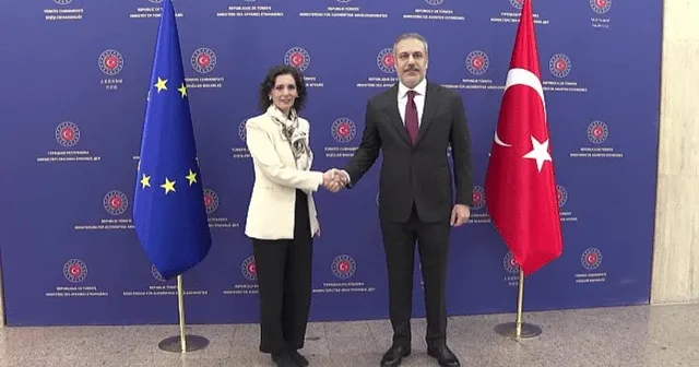 Dışişleri Bakanı Fidan, AB Komisyonu üyesi Lahbib ile görüştü