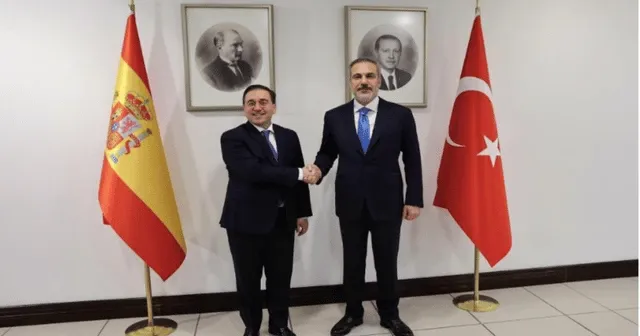 Dışişleri Bakanı Fidan, İspanya Dışişleri Bakanı Albares ile görüştü
