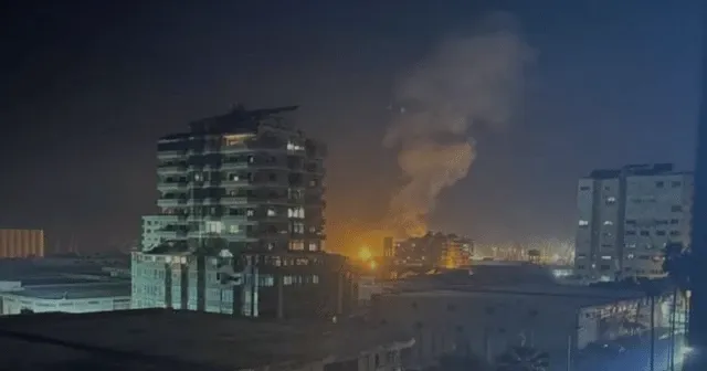SOHR: “İsrail, Halep yakınlarında Suriye ordusuna ait mevzileri vurdu”