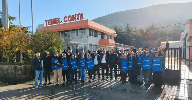 Temel Conta’da grevdeki işçiler: "Kölelik sistemi bitene kadar, sendikamız kabul edilene kadar direnmeye devam edeceğiz"