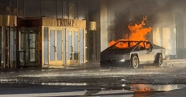 Tesla bomba gibi patladı: 1 kişi hayatını kaybetti