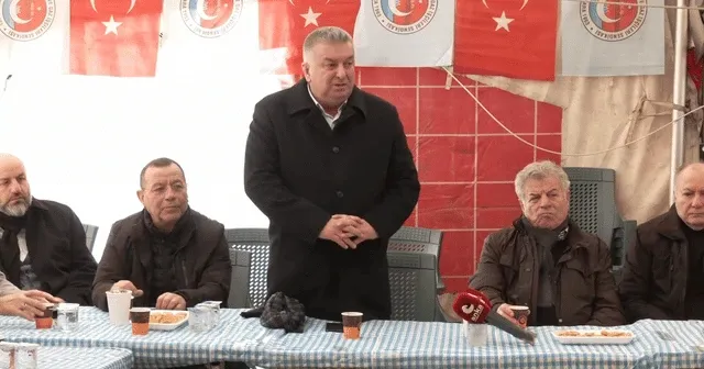 Türk-İş Başkanlar Kurulu Çayırhan nöbetindeki işçileri ziyaret etti