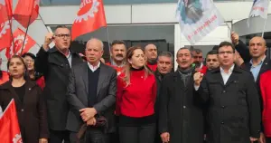 DİSK, Halk TV’ye destek ziyareti gerçekleştirdi