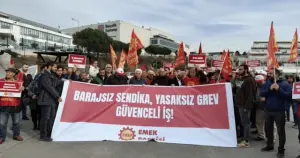 EMEP, “Barajsız sendika, yasaksız grev, güvenceli iş” kampanyasını Kocaeli’nde direnen işçilerle başlattı