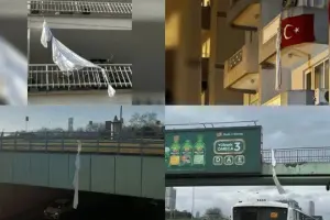 Kartalkaya yangınındaki 'beyaz çarşaf' protestoya dönüştü