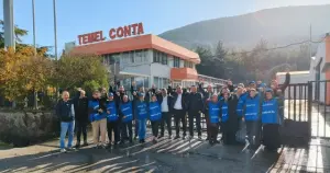 Temel Conta’da grevdeki işçiler: "Kölelik sistemi bitene kadar, sendikamız kabul edilene kadar direnmeye devam edeceğiz"
