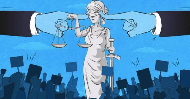 Korkunun krallığında Adalet sürgündür