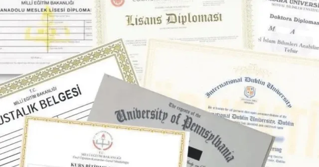 Sahte diploma, sahte insandır