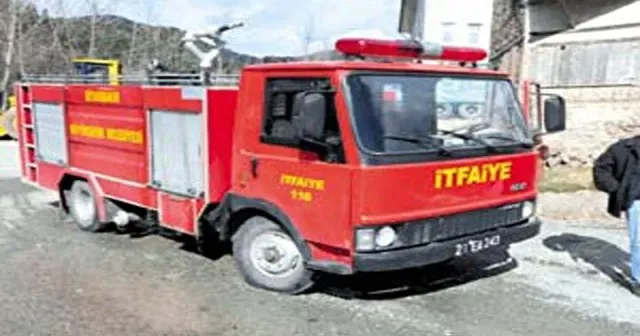 Trabzon'da Diyarbakırlı itfaiye aracı olmak