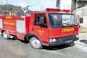 Trabzon'da Diyarbakırlı itfaiye aracı olmak