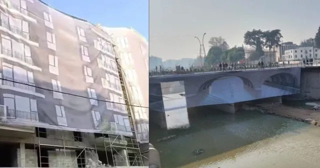 Beton ayakta, mekân çöktü