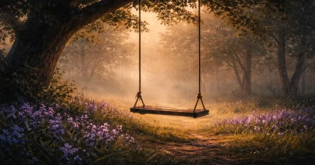 Bir salıncağın gıcırtısı